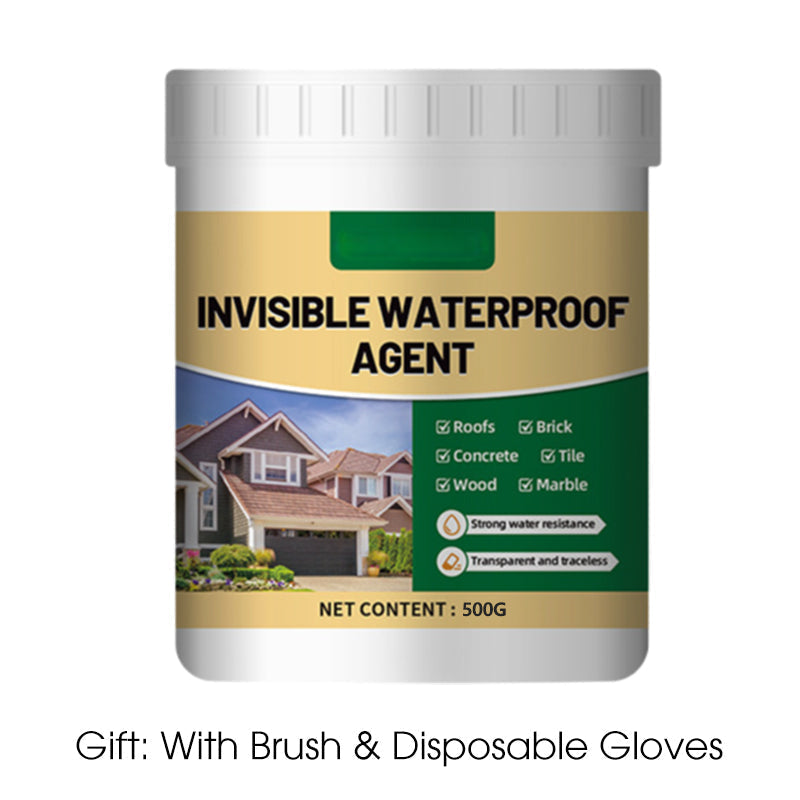 Seal Cracks Instantly! Invisible Brush-On Waterproof Sealant