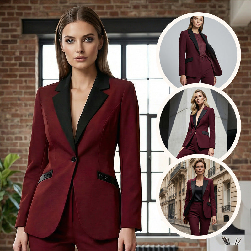 🔥2026 NEW SALES - 49% OFF🔥Modern Formal Suit Set with Straight-Leg Pants