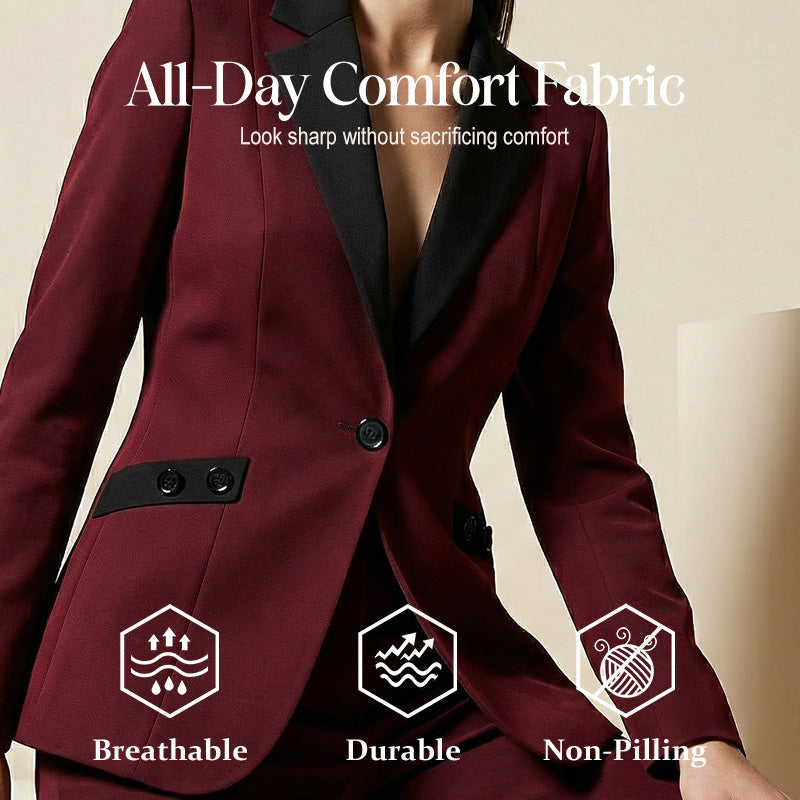 🔥2026 NEW SALES - 49% OFF🔥Modern Formal Suit Set with Straight-Leg Pants