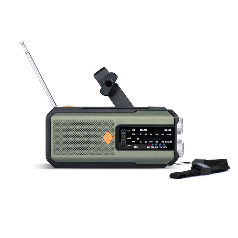 📻 50% OFF NOW! ☀️Solar Hand-Crank Emergency Weather Radio – NOAA Alerts, Power Bank & Built-In Flashlight🔋