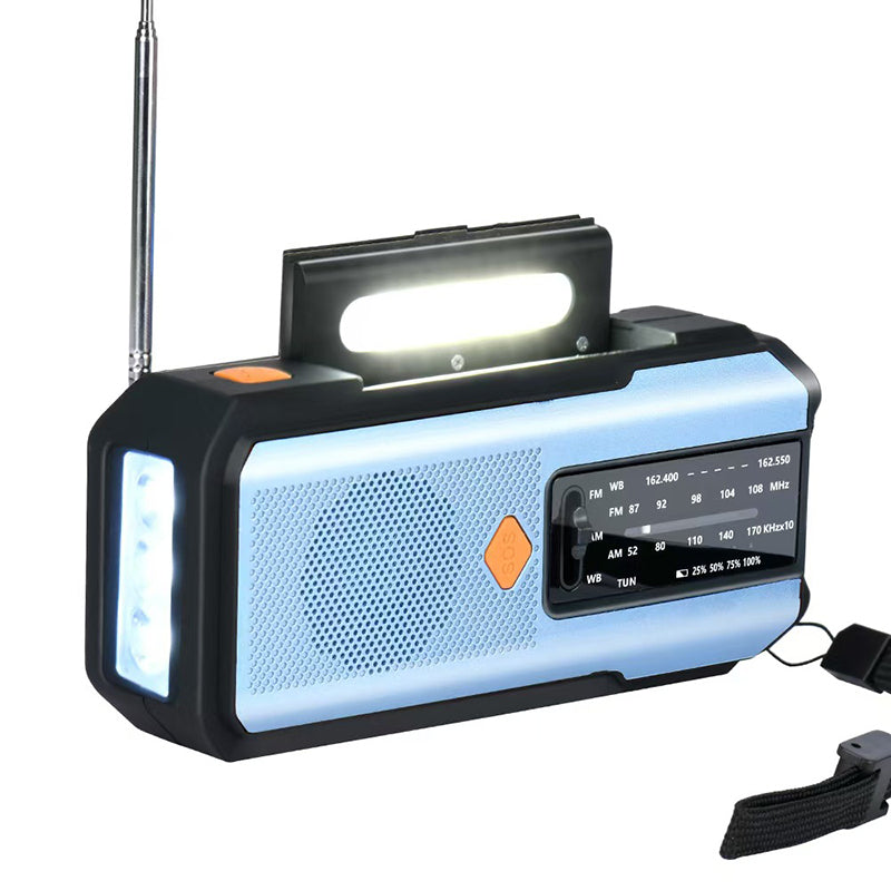 📻 50% OFF NOW! ☀️Solar Hand-Crank Emergency Weather Radio – NOAA Alerts, Power Bank & Built-In Flashlight🔋