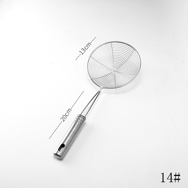 ⚡50% OFF!🧆Stainless Steel Wire Mesh Skimmer Spoon✨