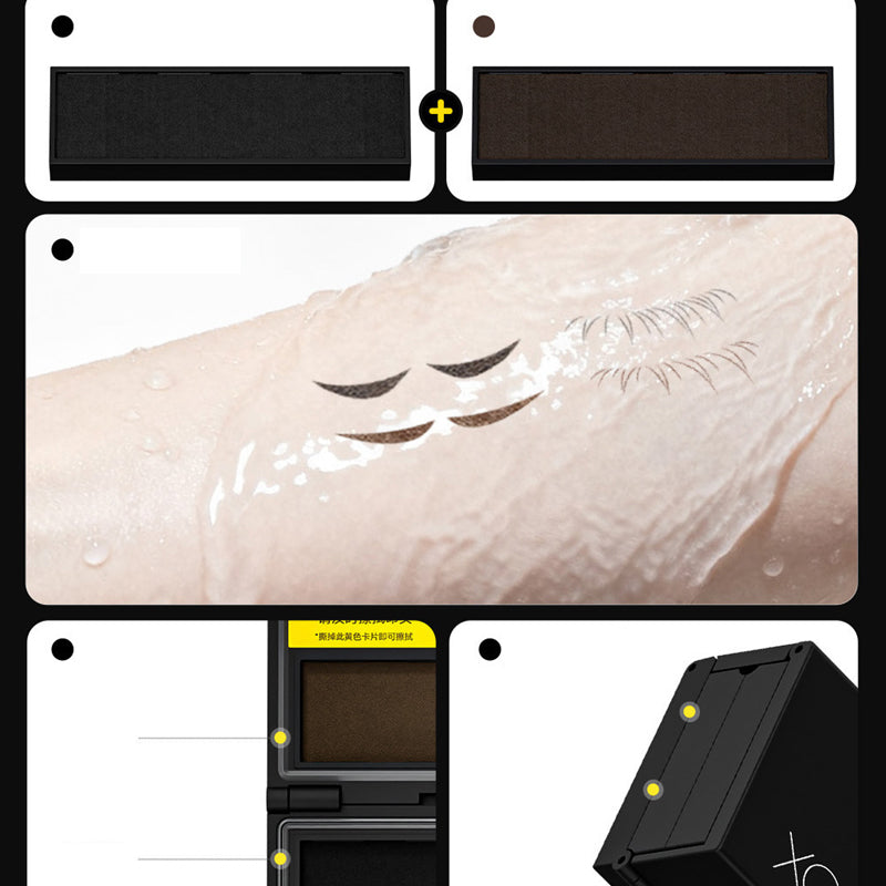 3-in-1 Eye Makeup Stamp Kit – Lash, Liner & Beauty Mark Tool