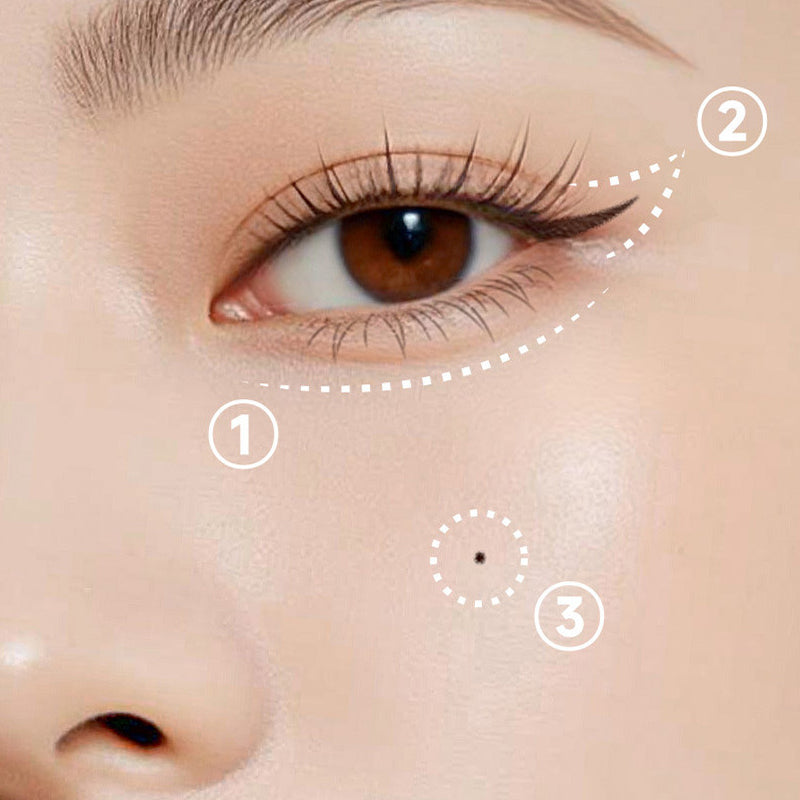 3-in-1 Eye Makeup Stamp Kit – Lash, Liner & Beauty Mark Tool