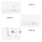 3-in-1 Eye Makeup Stamp Kit – Lash, Liner & Beauty Mark Tool