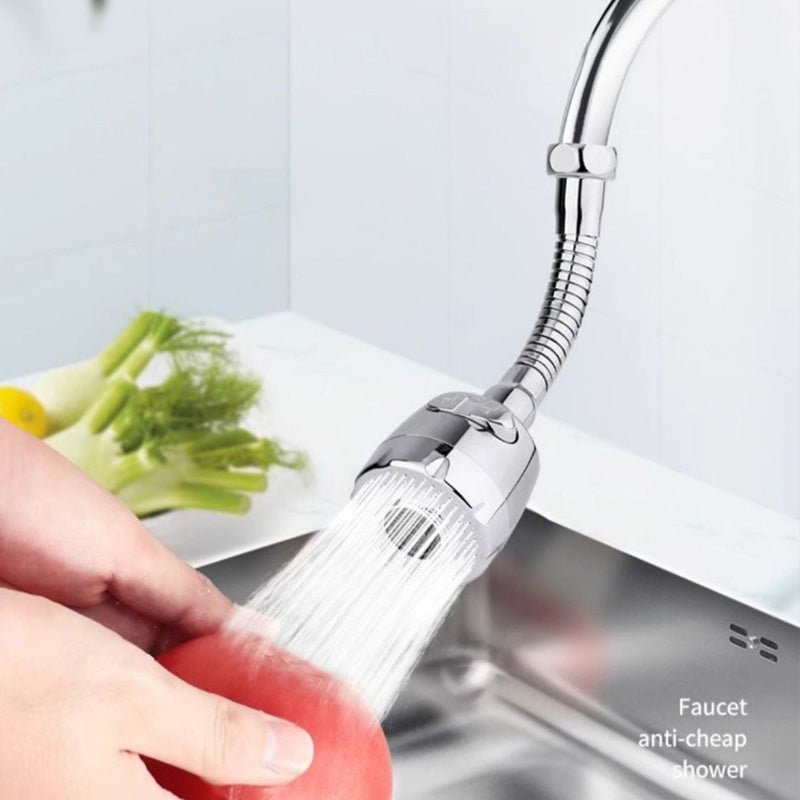 Boost Water Pressure Instantly! 360° Swivel Kitchen Faucet Sprayer