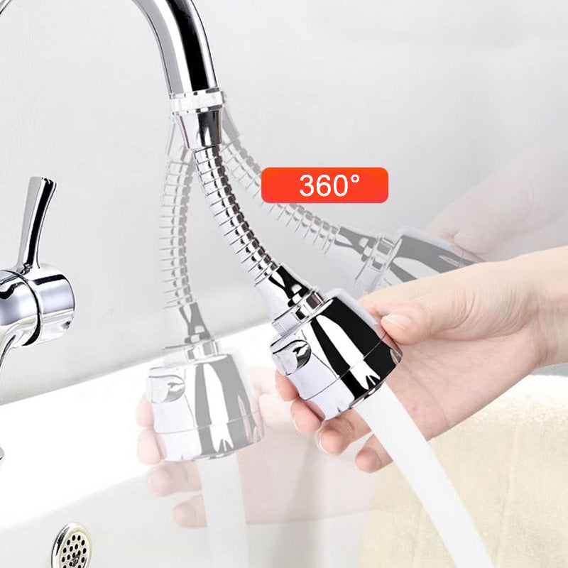 Boost Water Pressure Instantly! 360° Swivel Kitchen Faucet Sprayer