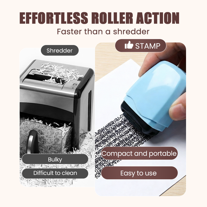 🎉 2026 Sale — Over 52,000 Sold! 🛡️ Privacy Roller Stamp – Instantly Hide Personal Info on Mail & Packages – No Shredding Needed! ✨