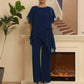 📢2026 Hot Sale 50% OFF💞Charming Irregular Top & Wide Leg Pants Set✨