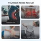 Magnetic Acupressure Lumbar Stretcher – Pain Relief, Ergonomic Support