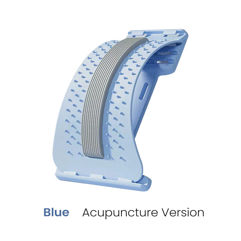Magnetic Acupressure Lumbar Stretcher – Pain Relief, Ergonomic Support
