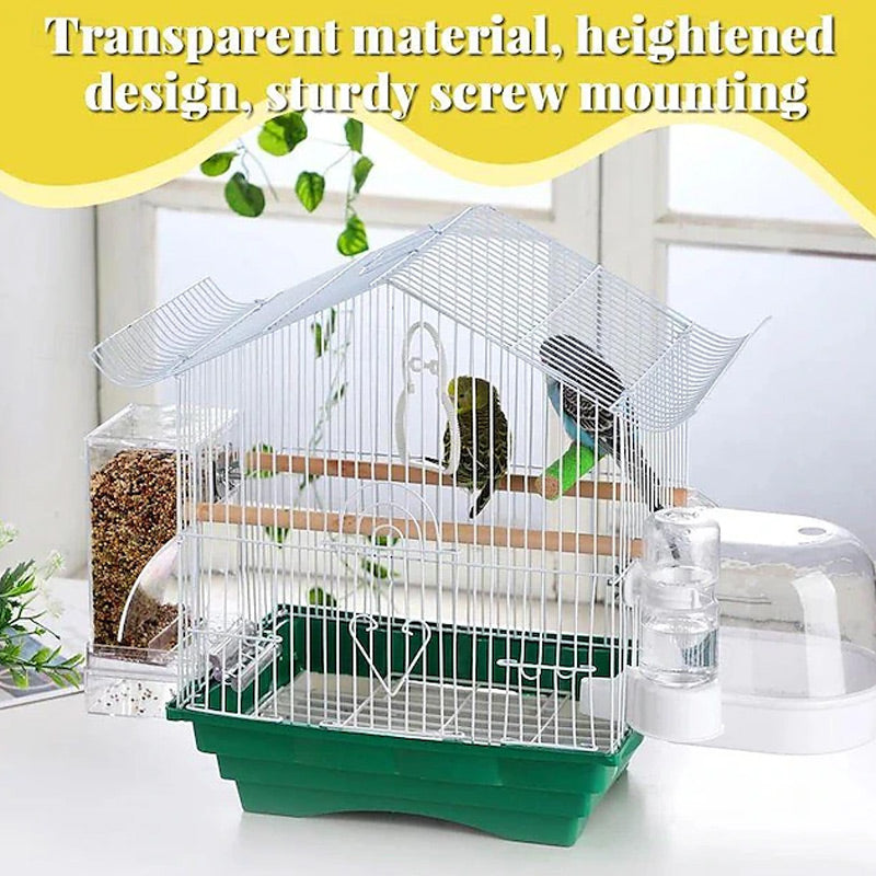 Keep Cages Clean Instantly! No-Mess Automatic Bird Feeder