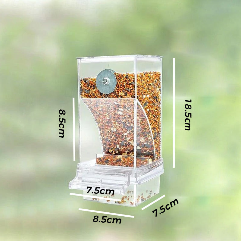 Keep Cages Clean Instantly! No-Mess Automatic Bird Feeder