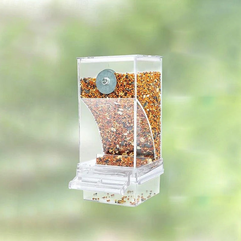 Keep Cages Clean Instantly! No-Mess Automatic Bird Feeder