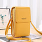 RFID Anti-Theft Phone Crossbody – Touchscreen & Multi-Compartment Design