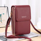 RFID Anti-Theft Phone Crossbody – Touchscreen & Multi-Compartment Design