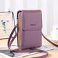 RFID Anti-Theft Phone Crossbody – Touchscreen & Multi-Compartment Design