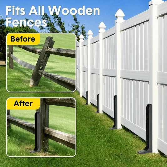 Fix Wobbly Fence Posts Instantly! No-Dig H-Shaped Steel Stakes