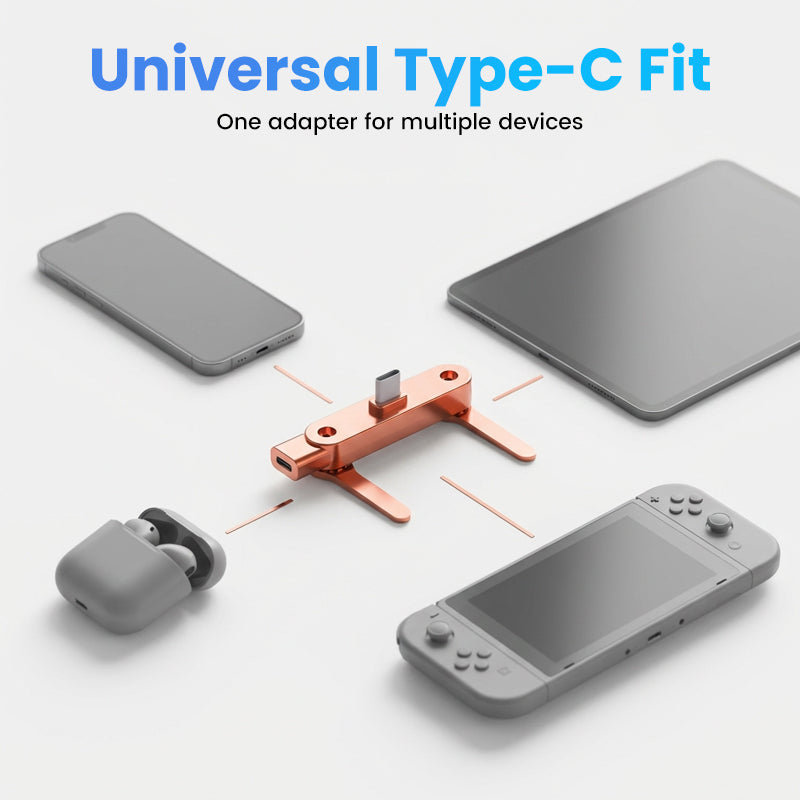 Fast Charging Adapter + Foldable Stand