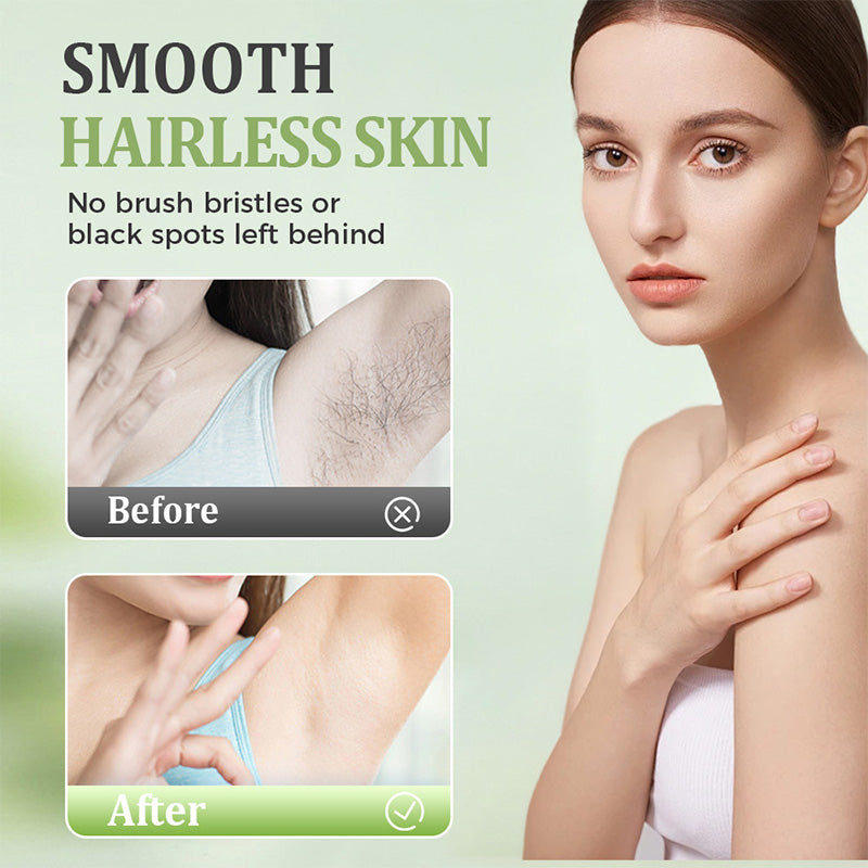💥Large-size hair removal cream Gentle and non-irritating hair removal cream set (hair removal cream + razor) | Limited-time offer 🎁