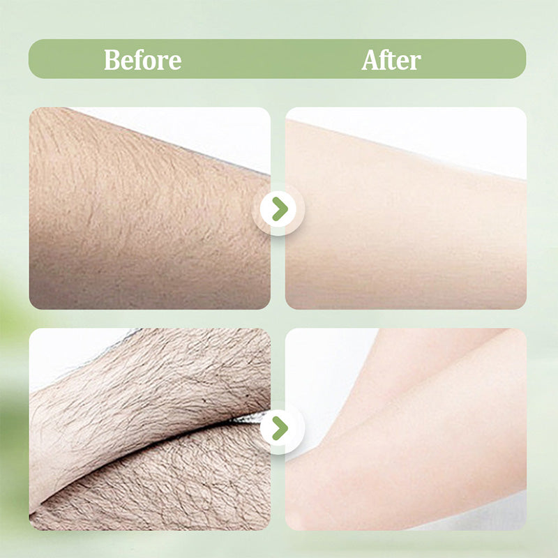 💥Large-size hair removal cream Gentle and non-irritating hair removal cream set (hair removal cream + razor) | Limited-time offer 🎁