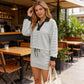 ✨New Arrival: 50% OFF Women's Striped 2-Piece Mini Skirt Set