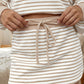 ✨New Arrival: 50% OFF Women's Striped 2-Piece Mini Skirt Set