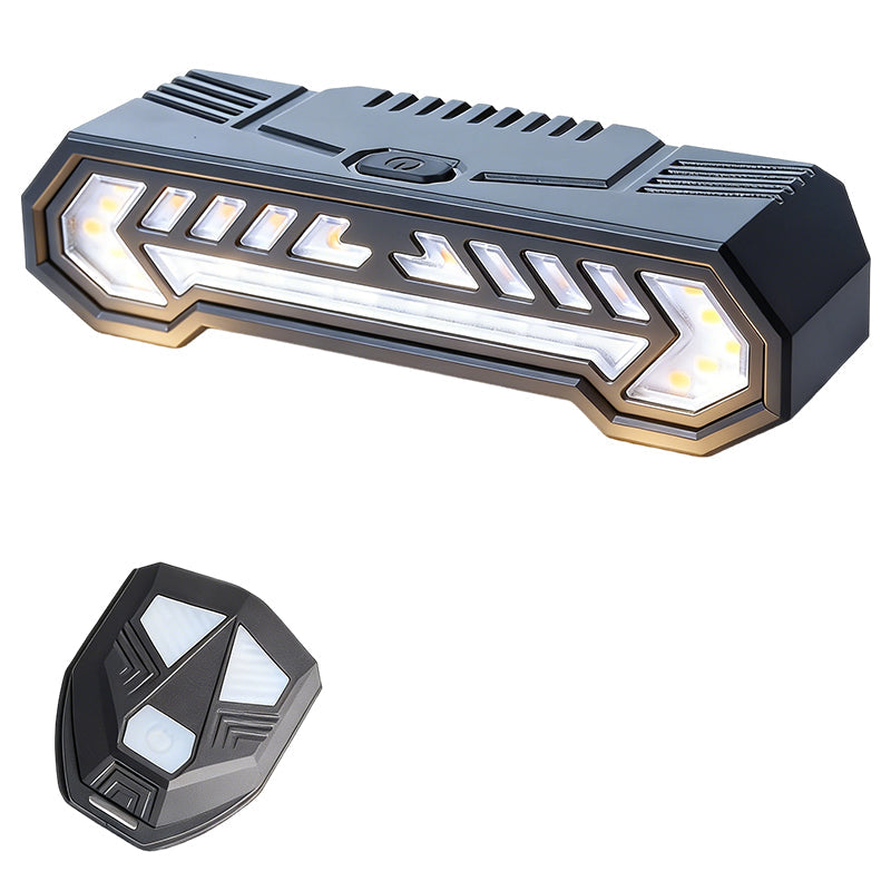 Signal Turns Instantly! Wireless Bike Turn Signal Light with Remote