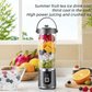 Wireless USB Juicer – 10-Blade & One-Touch Portable Blender