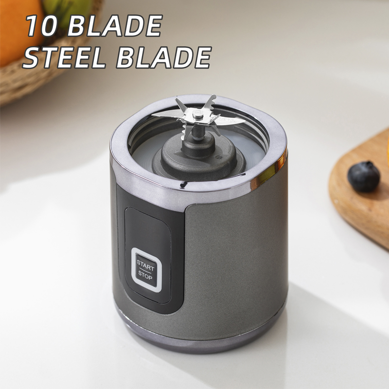 Wireless USB Juicer – 10-Blade & One-Touch Portable Blender