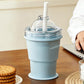 Chill Drinks Instantly! Collapsible Ice Ball Cup & Mold