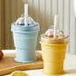 Chill Drinks Instantly! Collapsible Ice Ball Cup & Mold