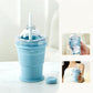 Chill Drinks Instantly! Collapsible Ice Ball Cup & Mold