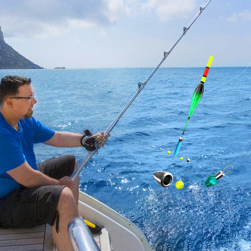 🎣Automatic Fishing Line Set – Pre‑rigged, just cast & catch. Includes luminous float & accessory compartment. Perfect for beginners & seasoned anglers.
