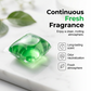 Kill Drain Odors Instantly! No-Scrub Water-Soluble Deodorizer Pods