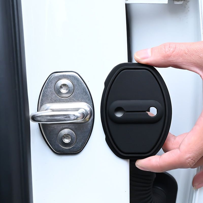 Protect Door Locks Instantly! Silicone Car Door Lock Covers