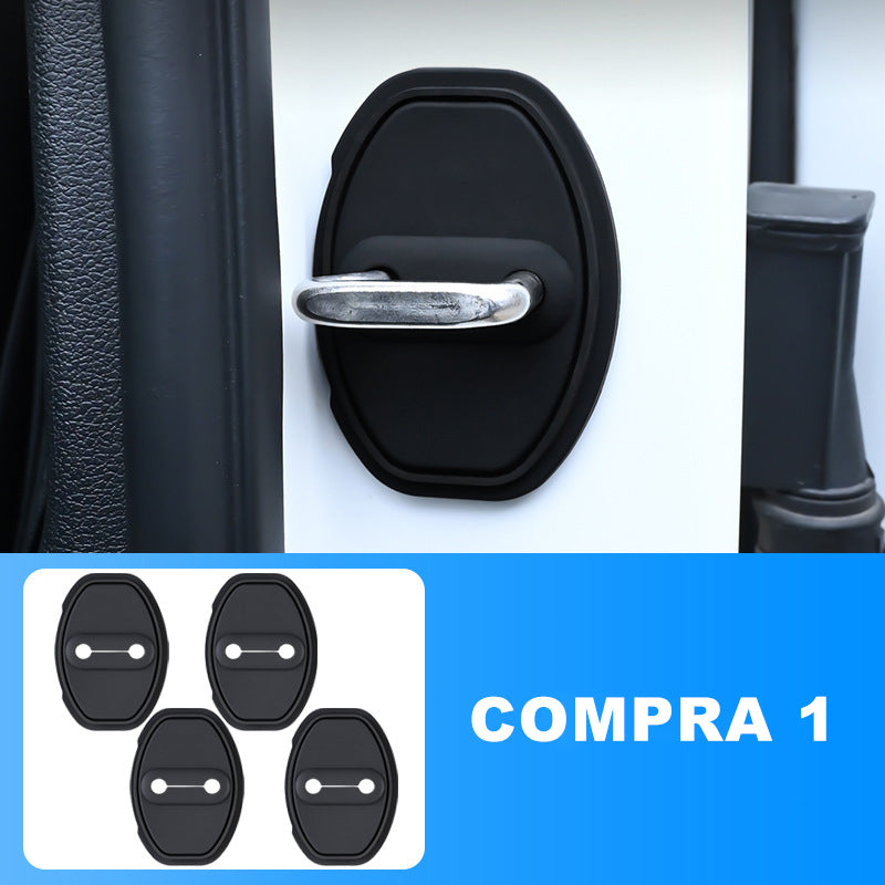 Protect Door Locks Instantly! Silicone Car Door Lock Covers