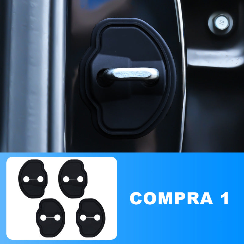 Protect Door Locks Instantly! Silicone Car Door Lock Covers