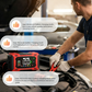 12V 6A Smart Battery Charger | Pulse Repair LCD Display for Cars Motorcycles & More