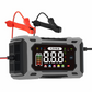 12V 6A Smart Battery Charger | Pulse Repair LCD Display for Cars Motorcycles & More