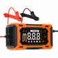 12V 6A Smart Battery Charger | Pulse Repair LCD Display for Cars Motorcycles & More