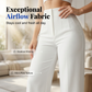 High-Waist Wide-Leg Pants – Breathable & Elegant Drape