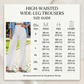 High-Waist Wide-Leg Pants – Breathable & Elegant Drape