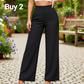 High-Waist Wide-Leg Pants – Breathable & Elegant Drape