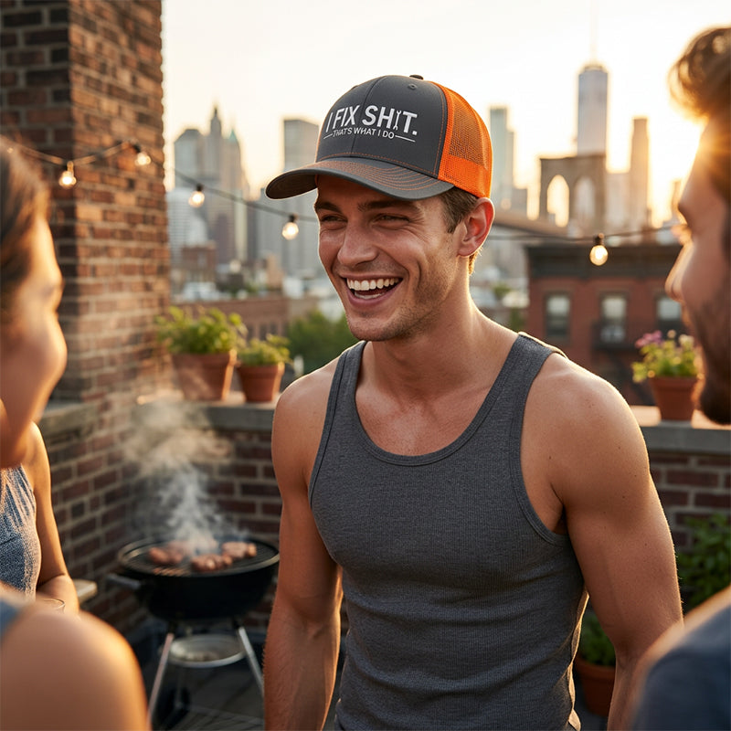 Funny Mechanic & Handyman Baseball Cap