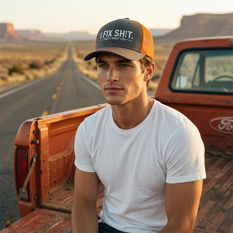 Funny Mechanic & Handyman Baseball Cap