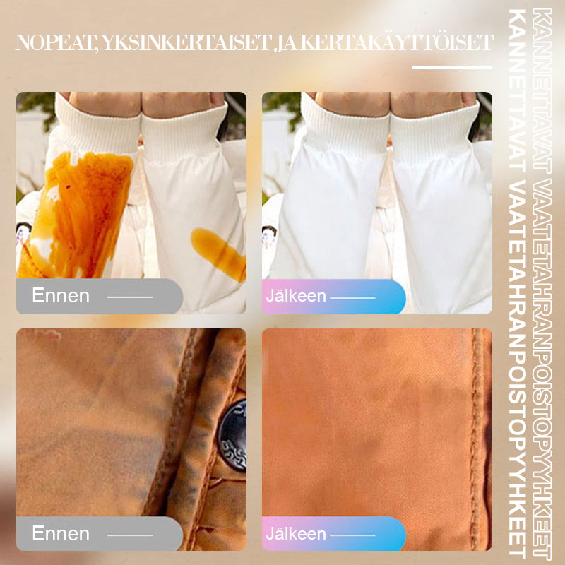 🏆Buy More Save More🎁Portable Clothing Stain Remover Wipes