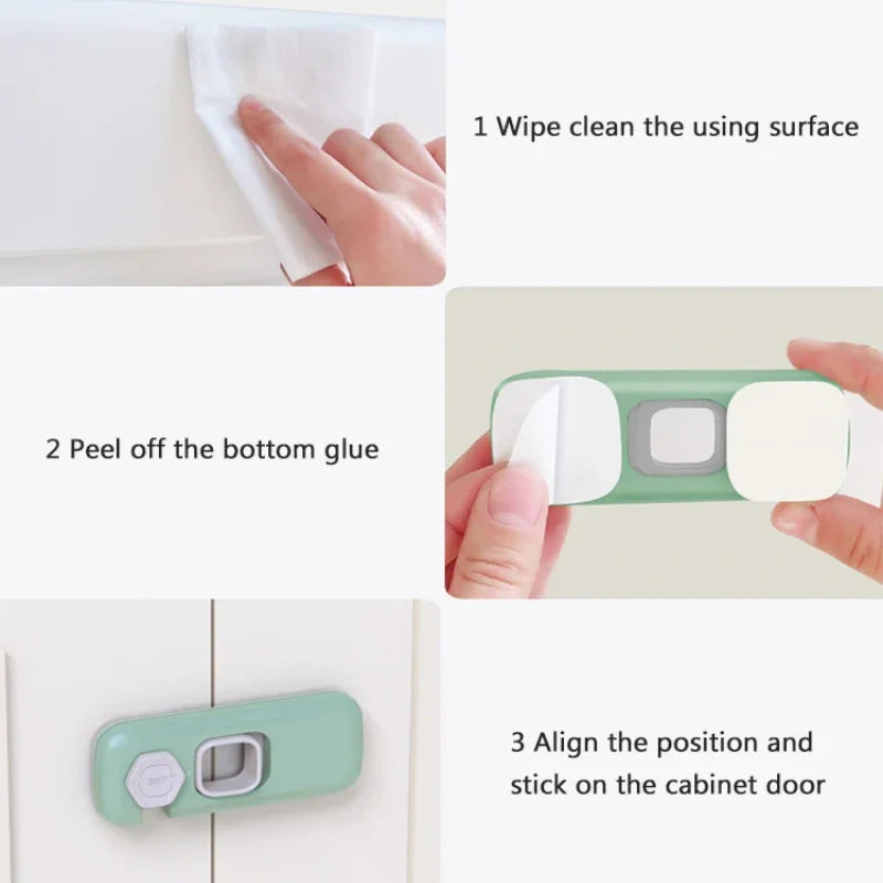 Multifunctional Child Proof Refrigerator Locks