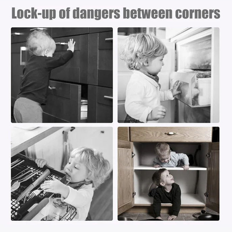 Multifunctional Child Proof Refrigerator Locks