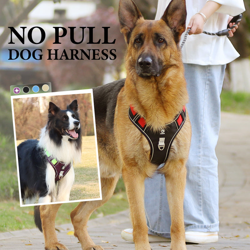 Walk Your Dog Instantly! Adjustable Front-Clip Dog Harness